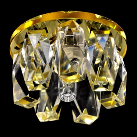 Vektor VP0135 Glass/YE+WH (G9) Светильник, Цоколь: G9